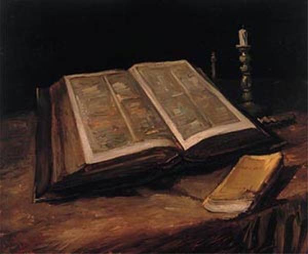 Still life with bible 1886 xx van gogh museum amsterdam